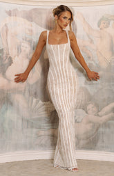 Polina Maxi Dress - Ivory