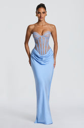 Kathleen Maxi Dress - Powder Blue