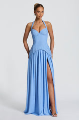 Almira Maxi Dress - Powder Blue