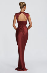 Avielle Maxi Dress - Deep Rust