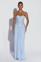 Carina Maxi Dress - Glacier Blue