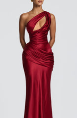 Emina Maxi Dress - Deep Red