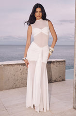 Fae Maxi Skirt - White