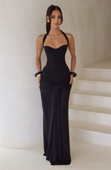 Gia Maxi Dress - Black