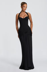 Gia Maxi Dress - Black