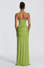 Gia Maxi Dress - Olive