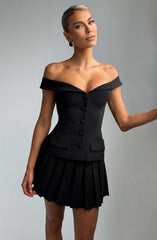 Gretchen Mini Skirt - Black