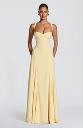 Irie Maxi Dress - Lemon