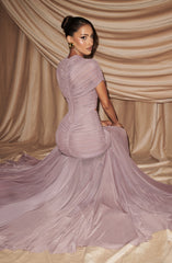 Jaya Maxi Dress - Dusty Rose