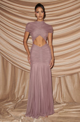 Jaya Maxi Dress - Dusty Rose