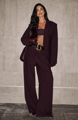 Kirsty Pants - Plum