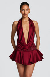 Lara Skort - Burgundy