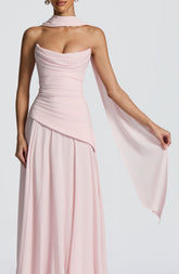 Mila Scarf - Blush