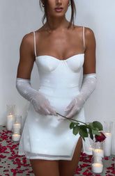 Pixie Glove - Ivory Sparkle