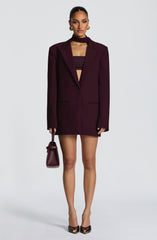 Reece Blazer - Plum