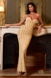 Sian Maxi Dress - Lemon