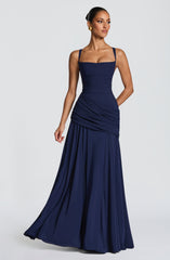 Sura Maxi Dress - Navy