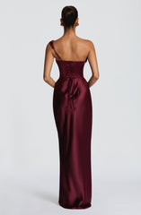 Thalassa Maxi Dress - Cherry Lacquer