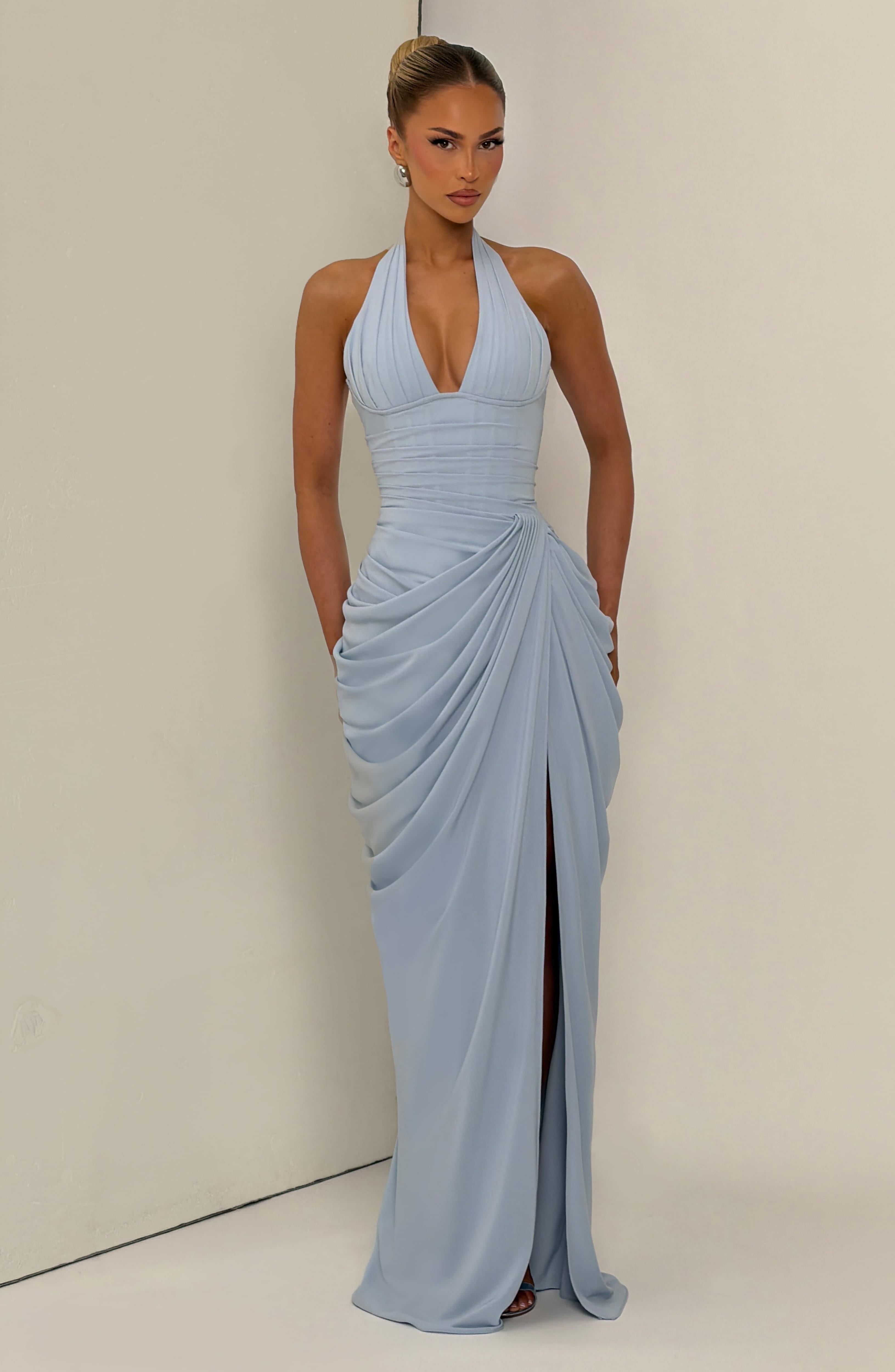 Minette Maxi Dress - Glacier Blue