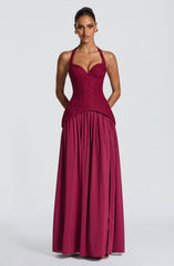 Almira Maxi Dress - Mulberry