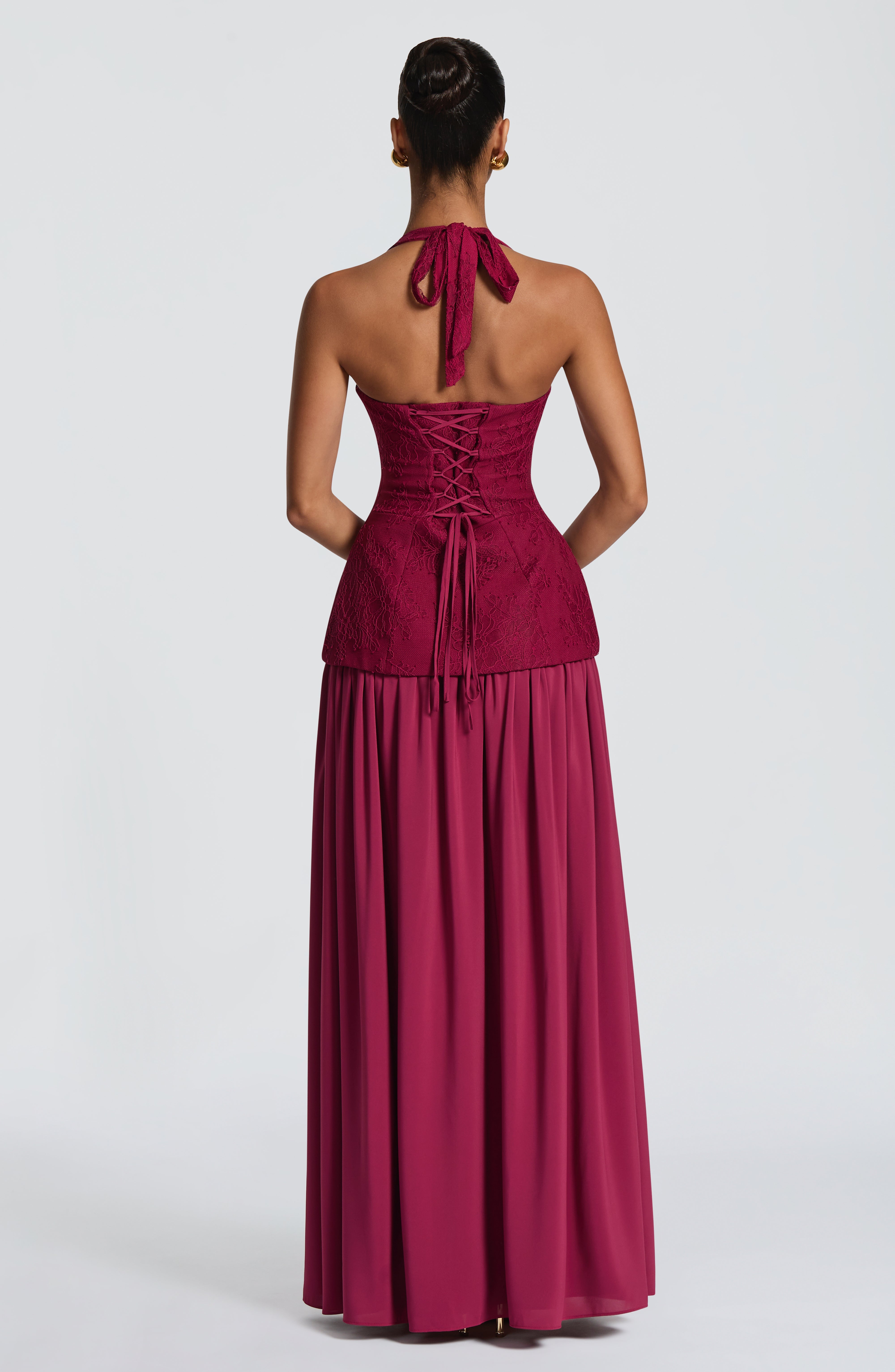 Almira Maxi Dress - Mulberry