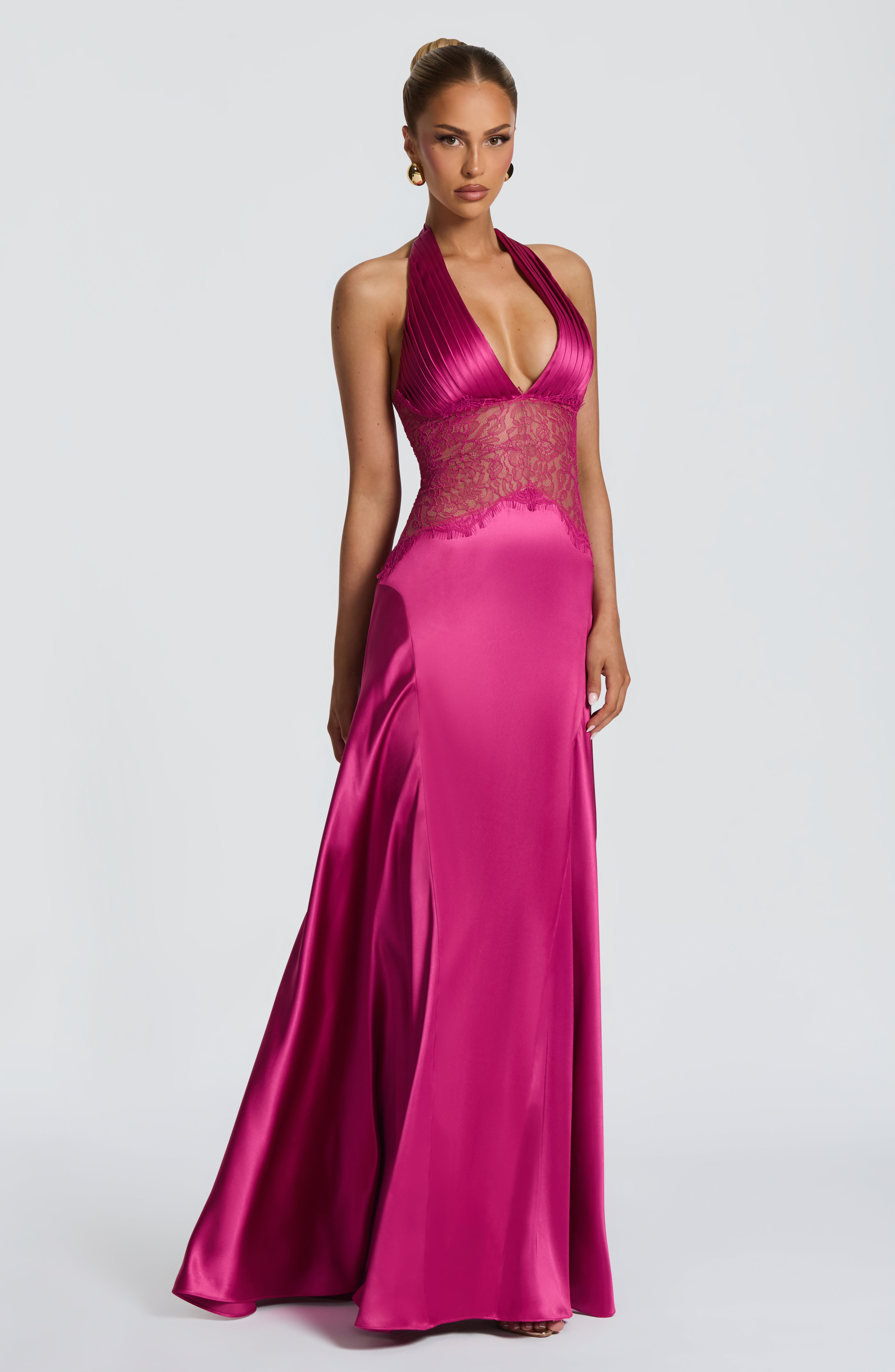 Virella Maxi Dress - Fuchsia