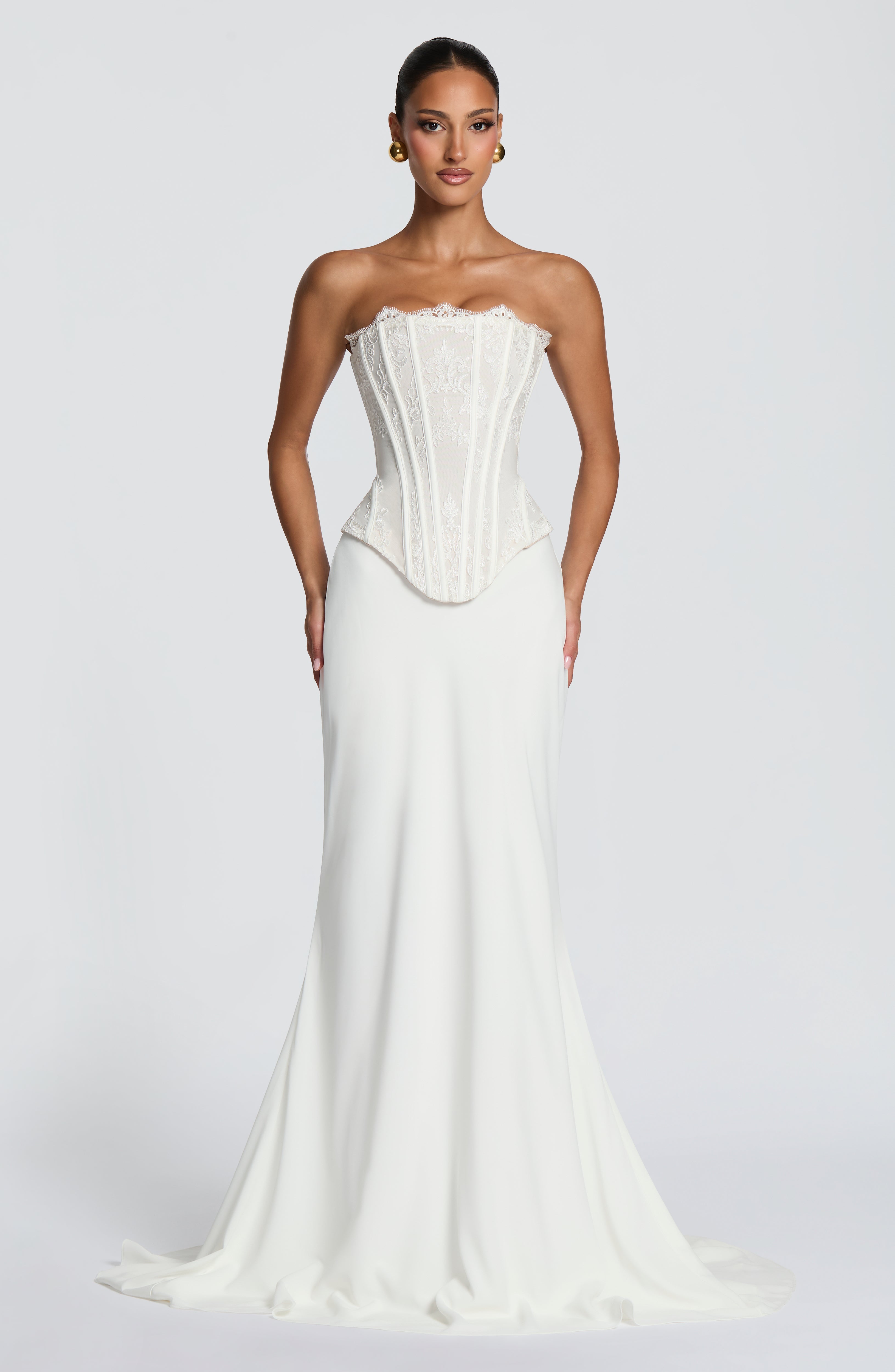 Kaia Maxi Skirt - Ivory