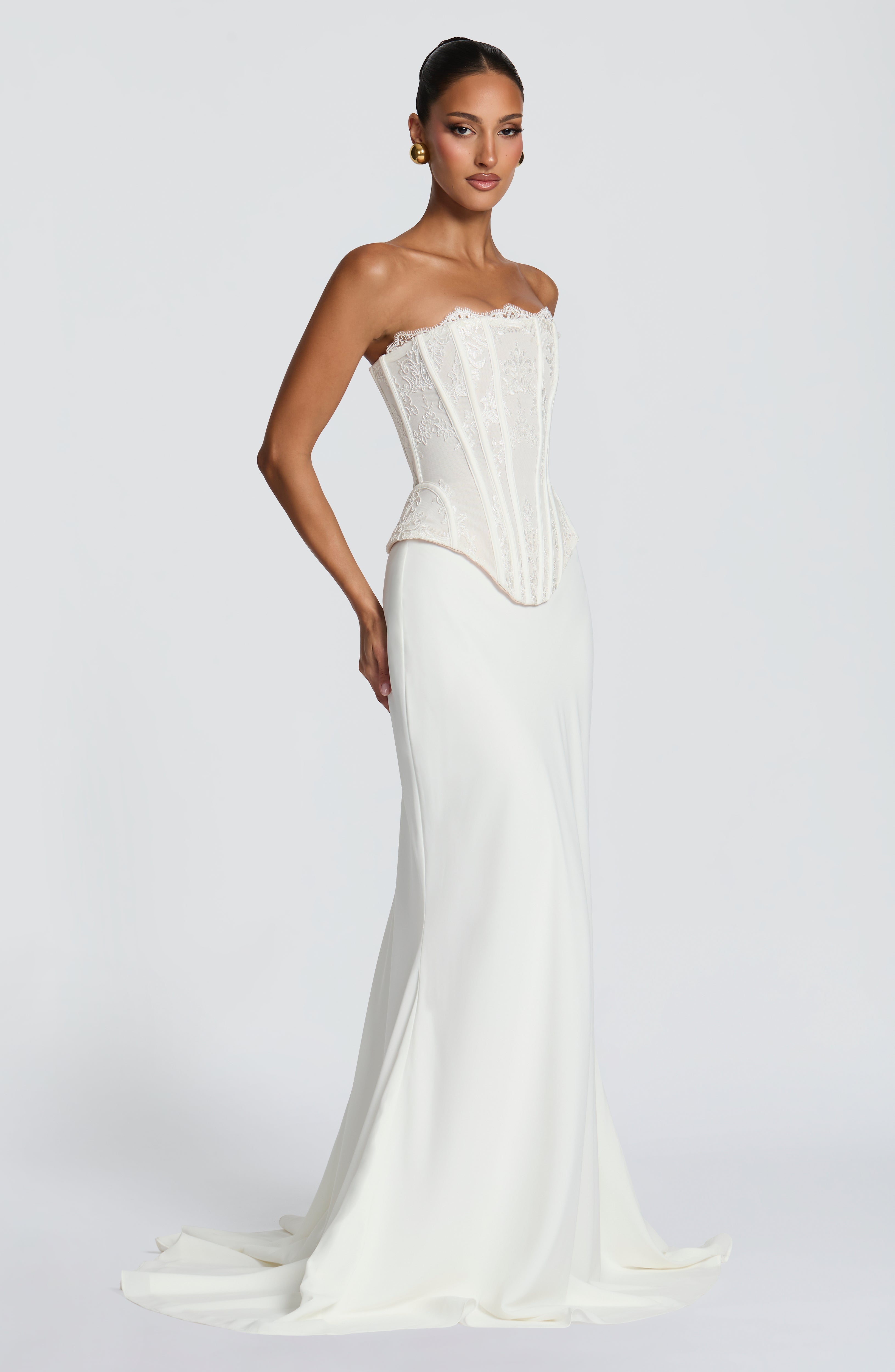 Kaia Maxi Skirt - Ivory
