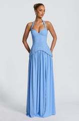Almira Maxi Dress - Powder Blue