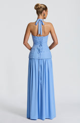 Almira Maxi Dress - Powder Blue