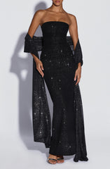 Agnes Shawl - Black Sparkle