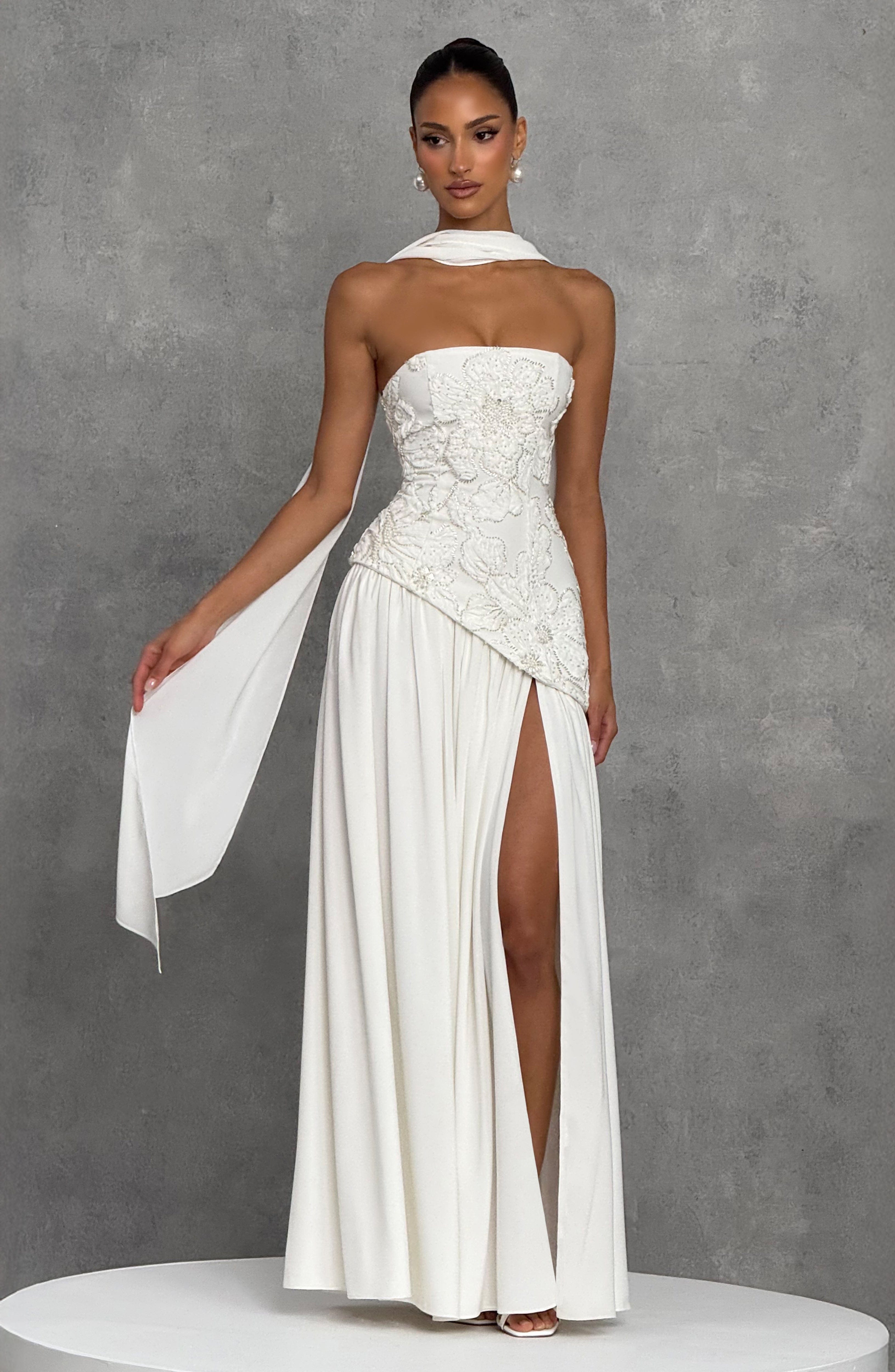 Anneliese Maxi Dress - Ivory