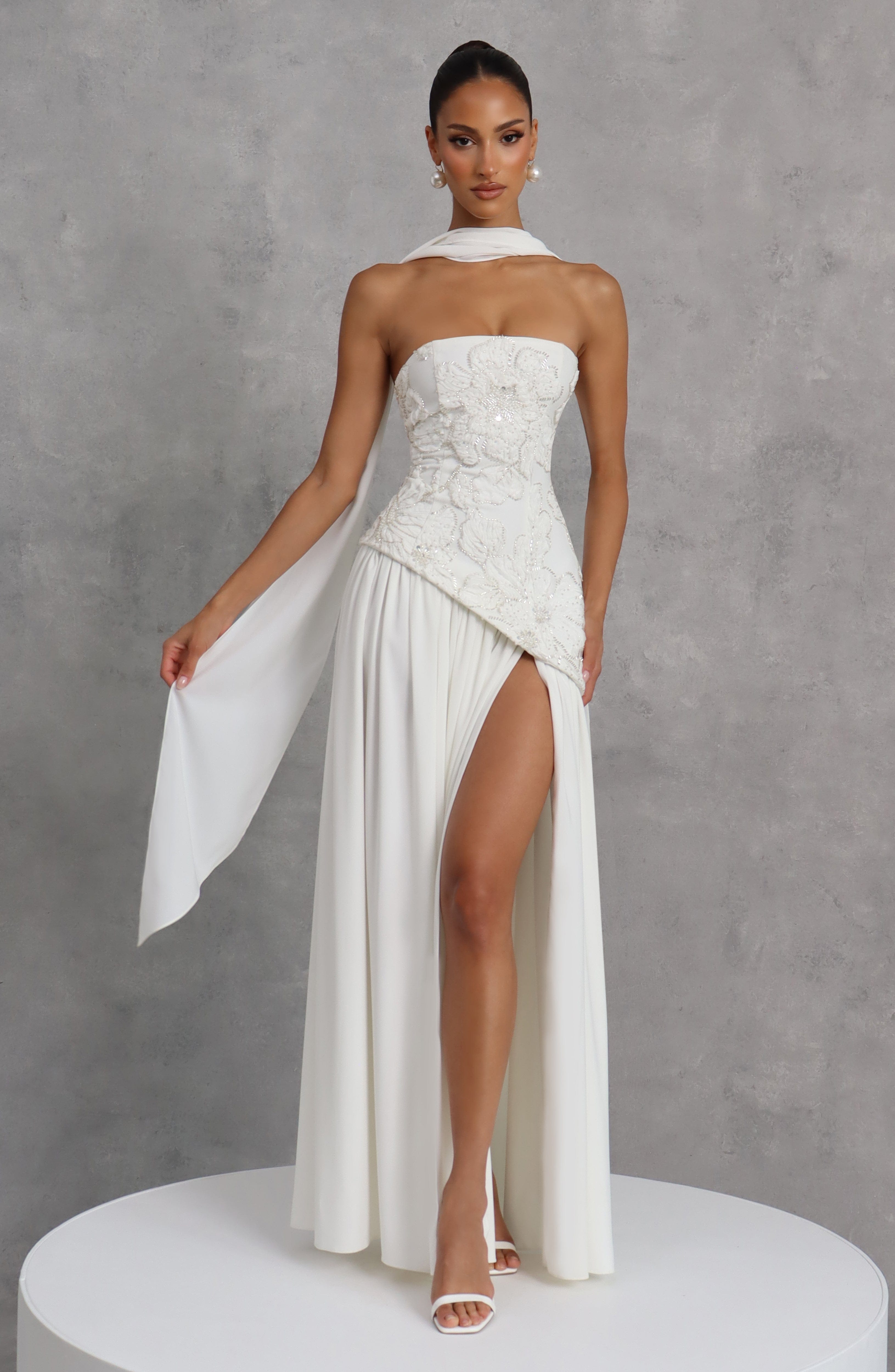 Anneliese Maxi Dress - Ivory