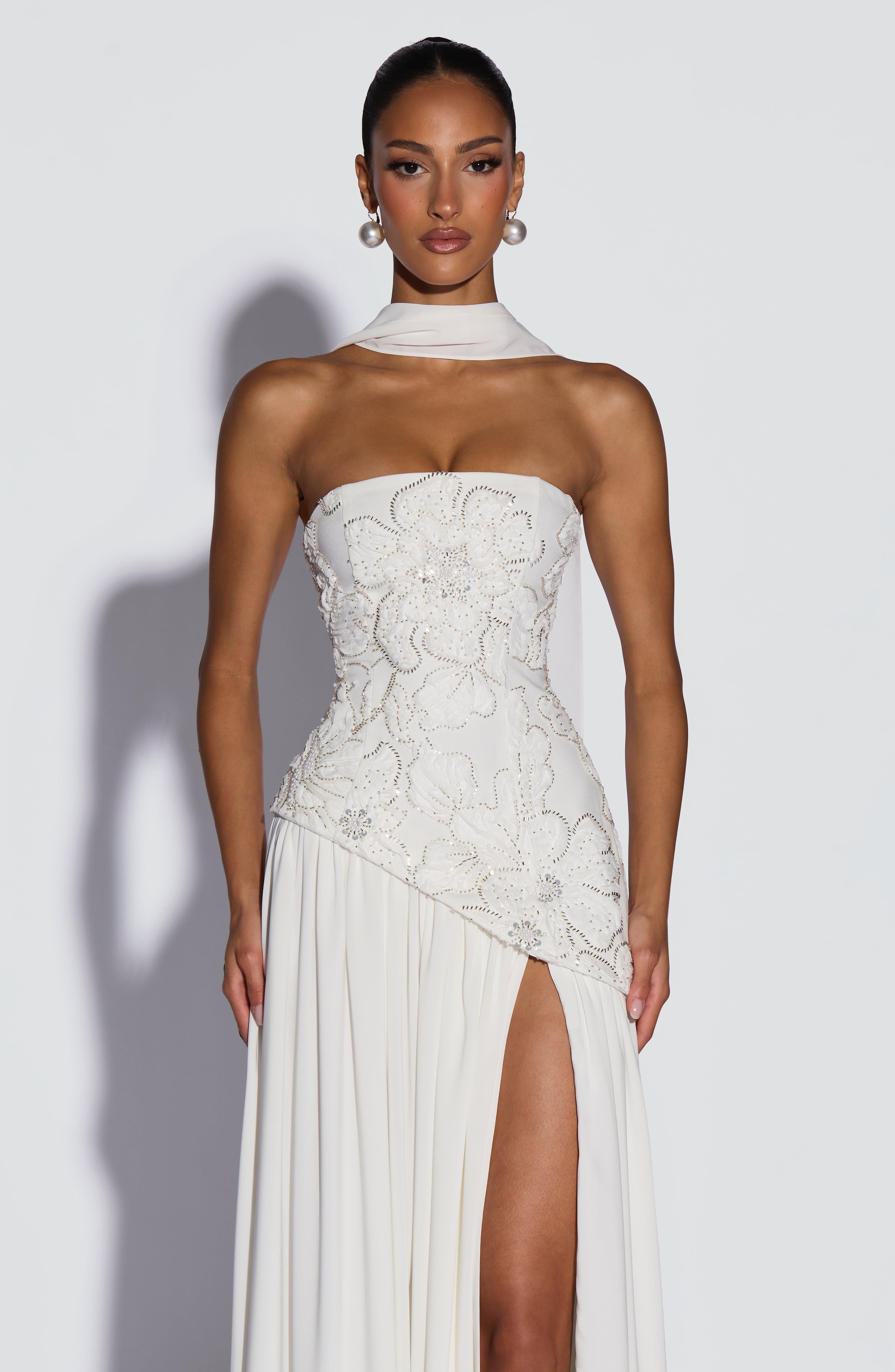 Anneliese Maxi Dress - Ivory