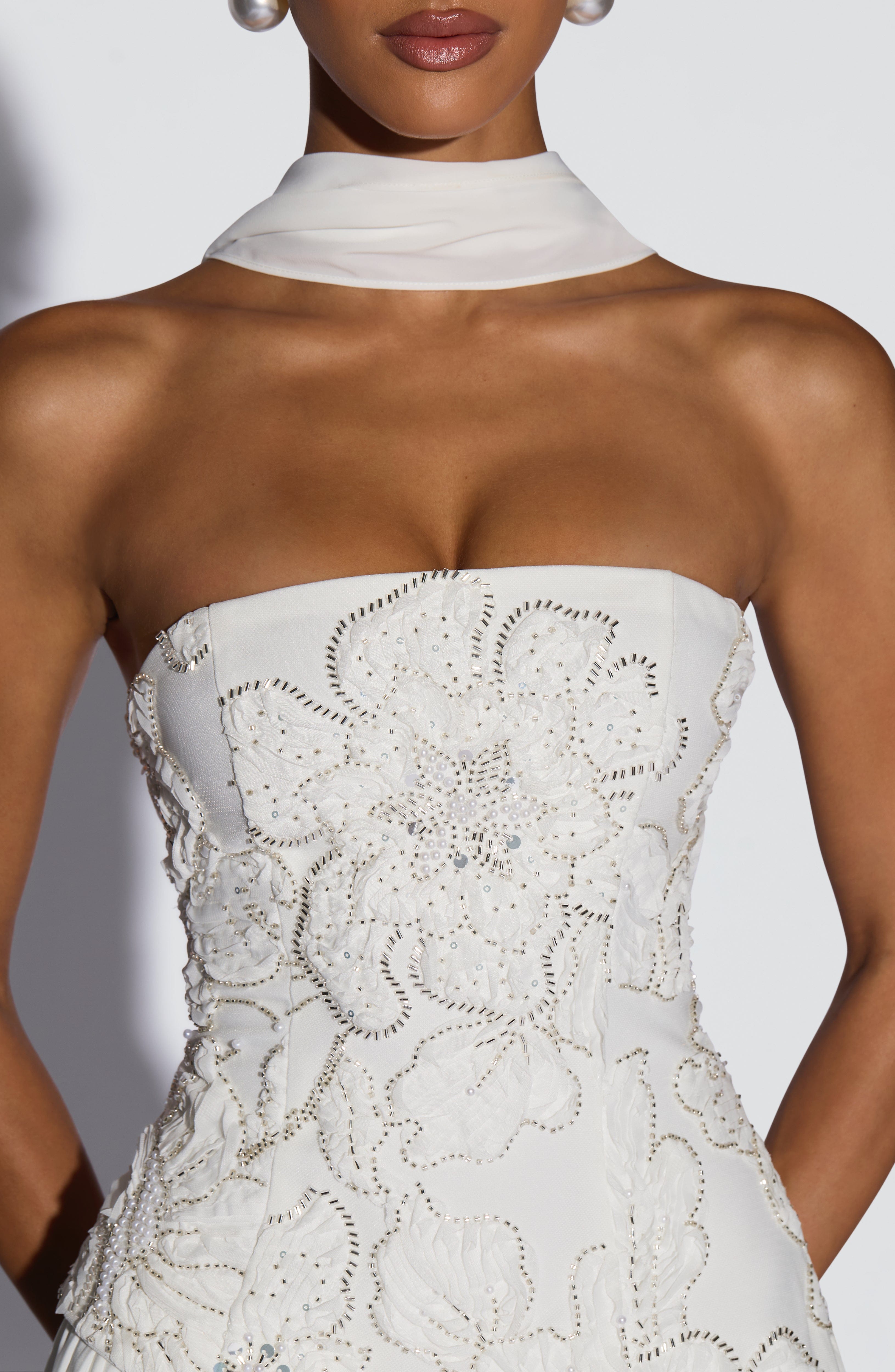 Anneliese Maxi Dress - Ivory