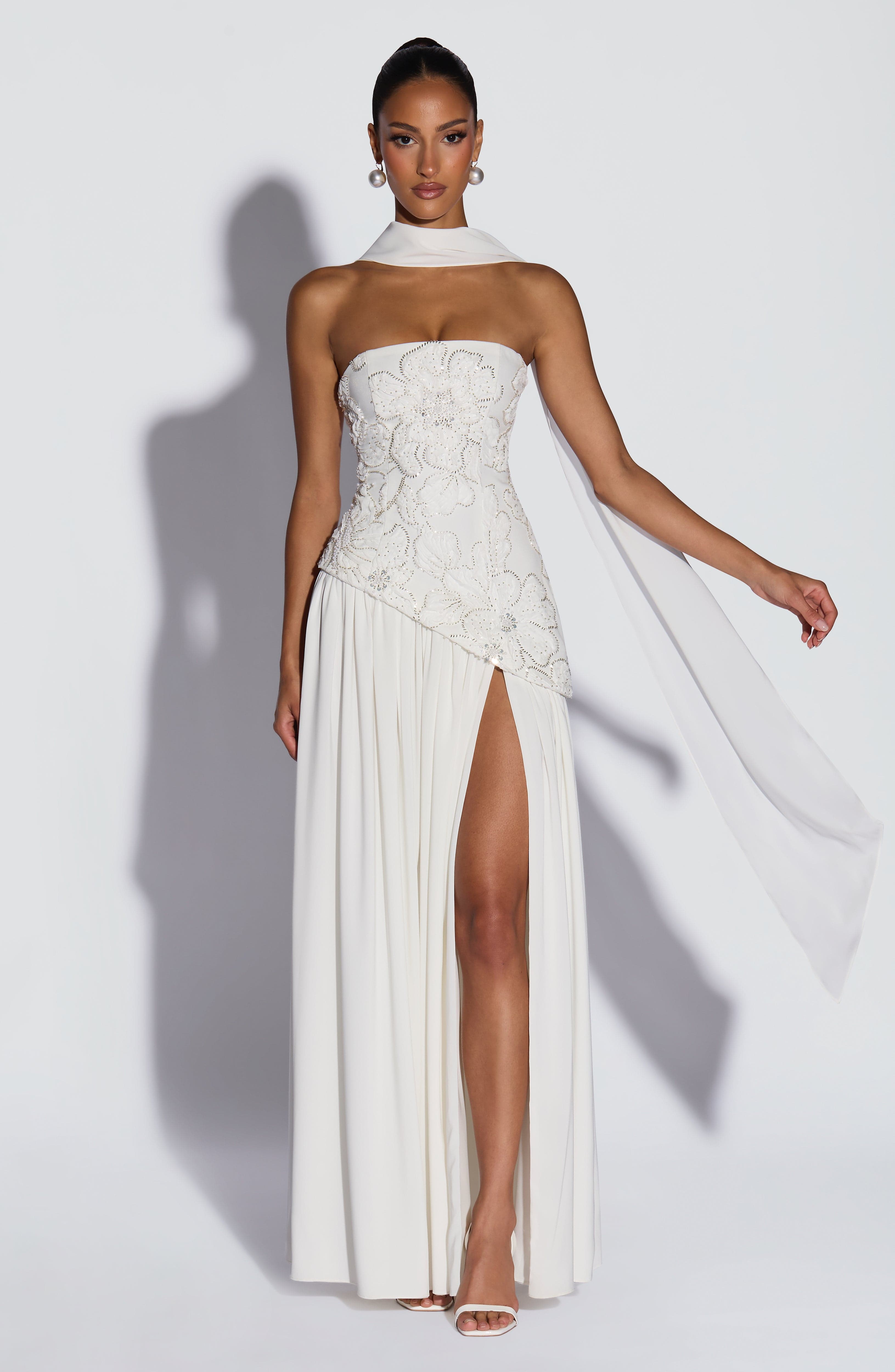 Anneliese Maxi Dress - Ivory