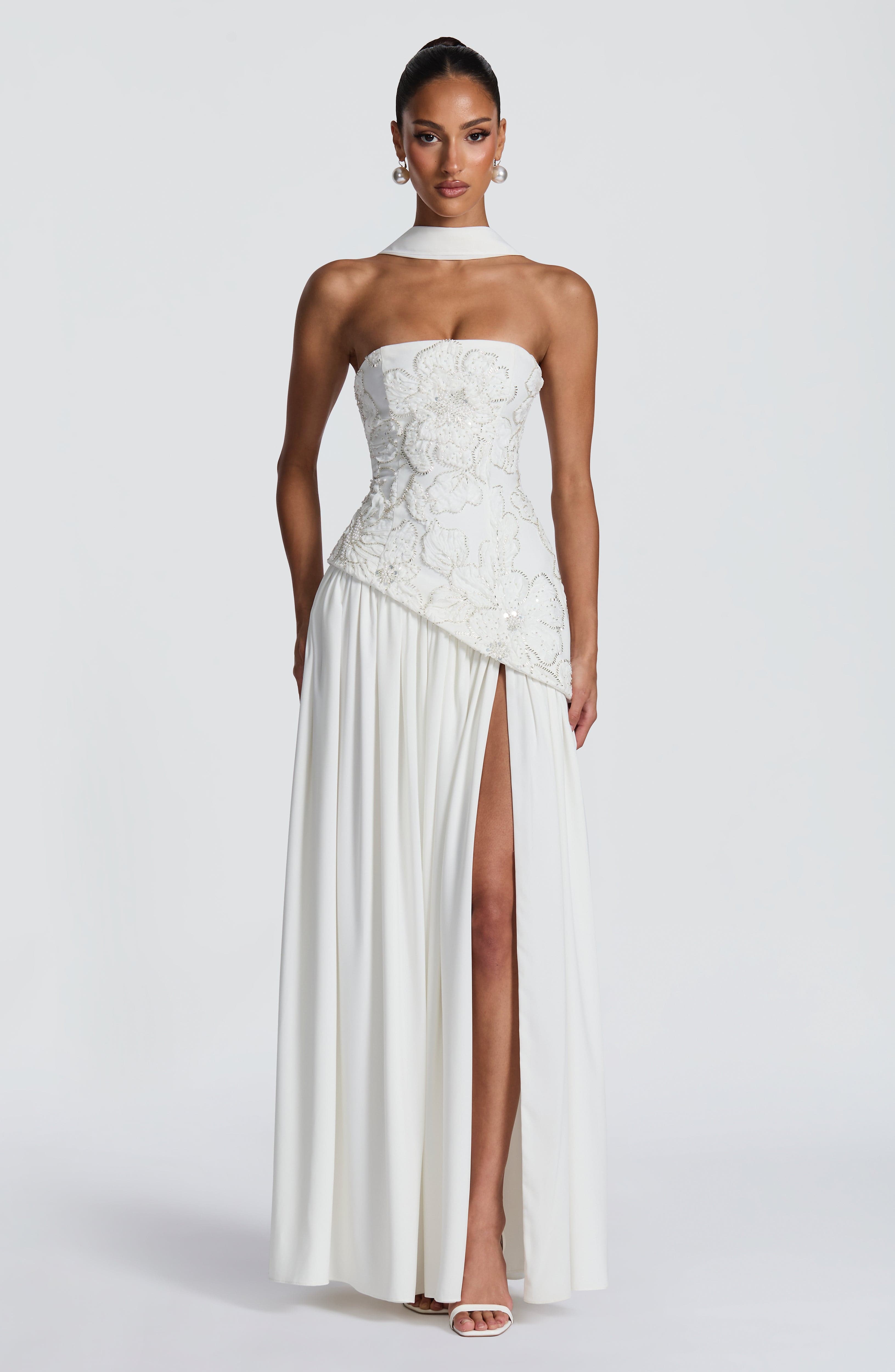 Anneliese Maxi Dress - Ivory