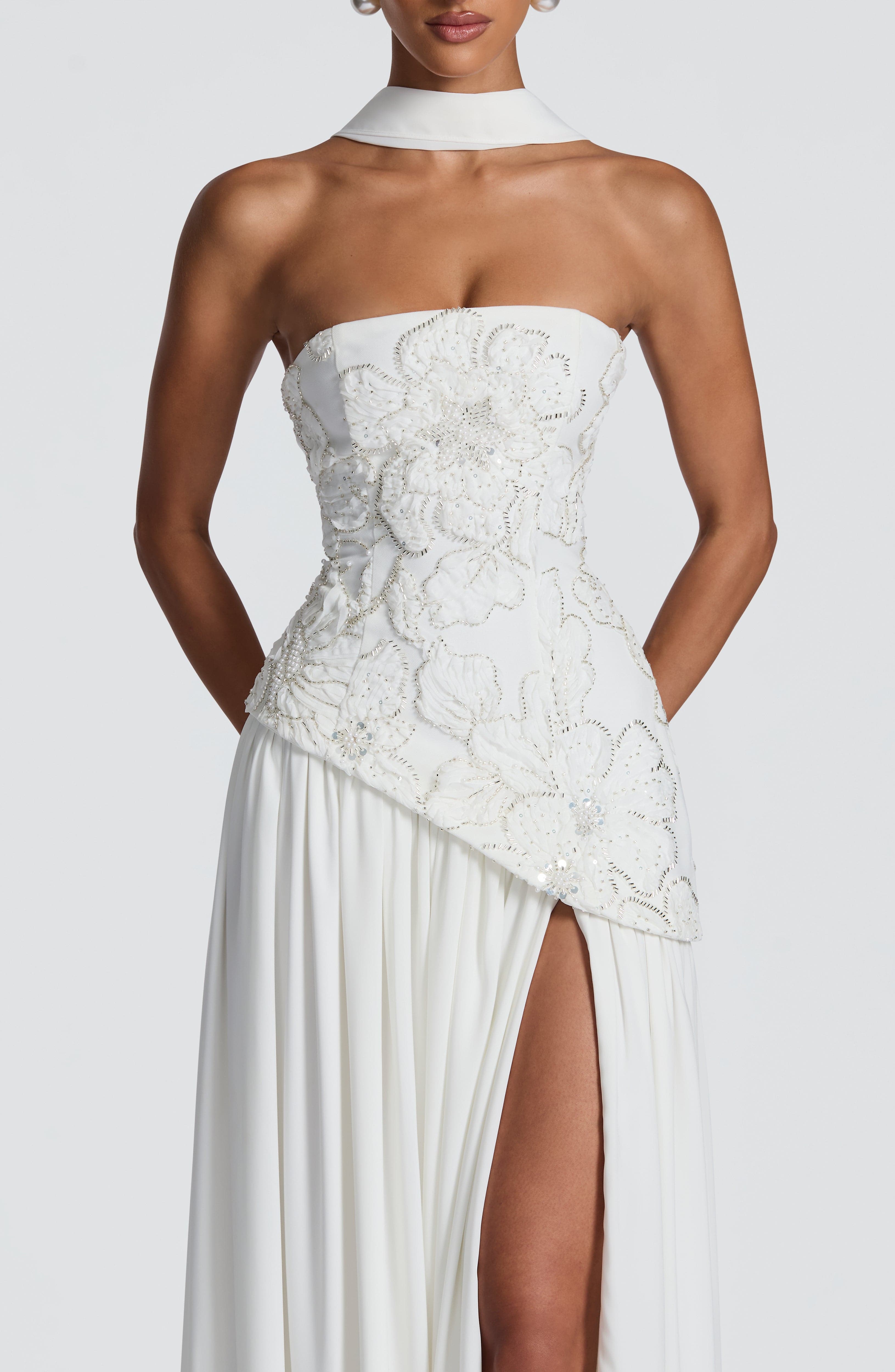 Anneliese Maxi Dress - Ivory
