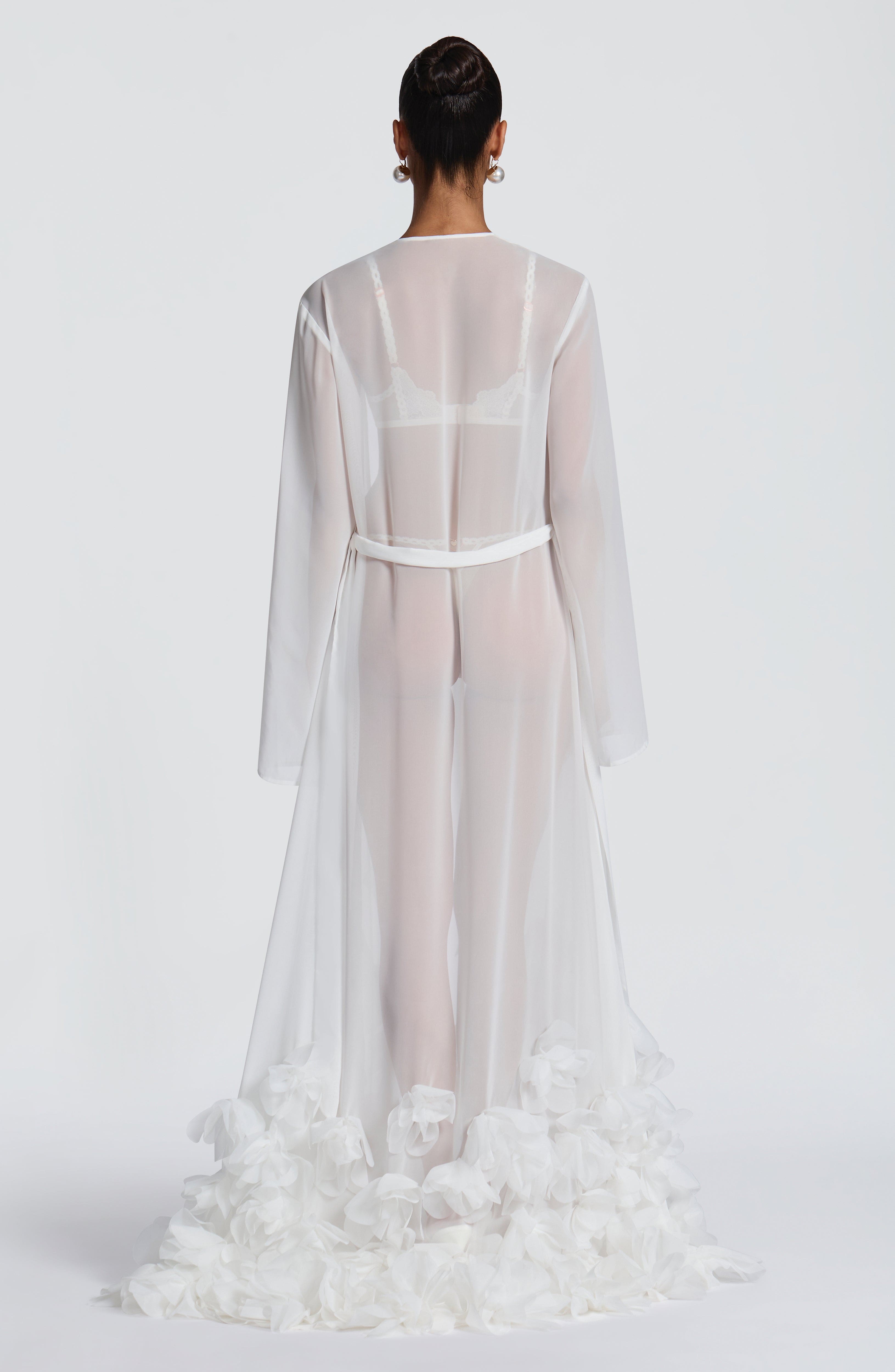 Anwen Dressing Gown - Ivory