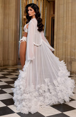 Anwen Dressing Gown - Ivory