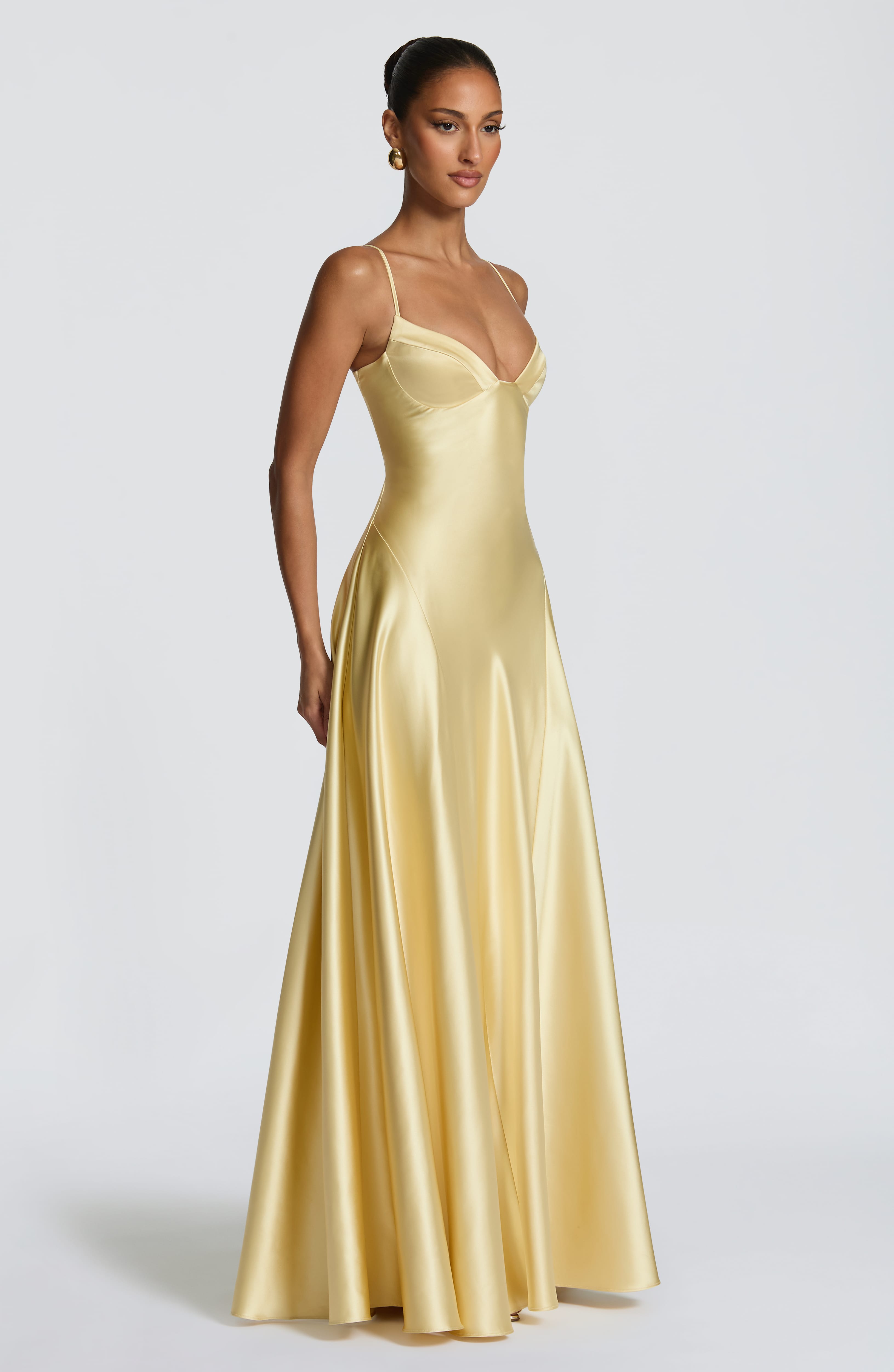 Asterin Maxi Dress - Lemon