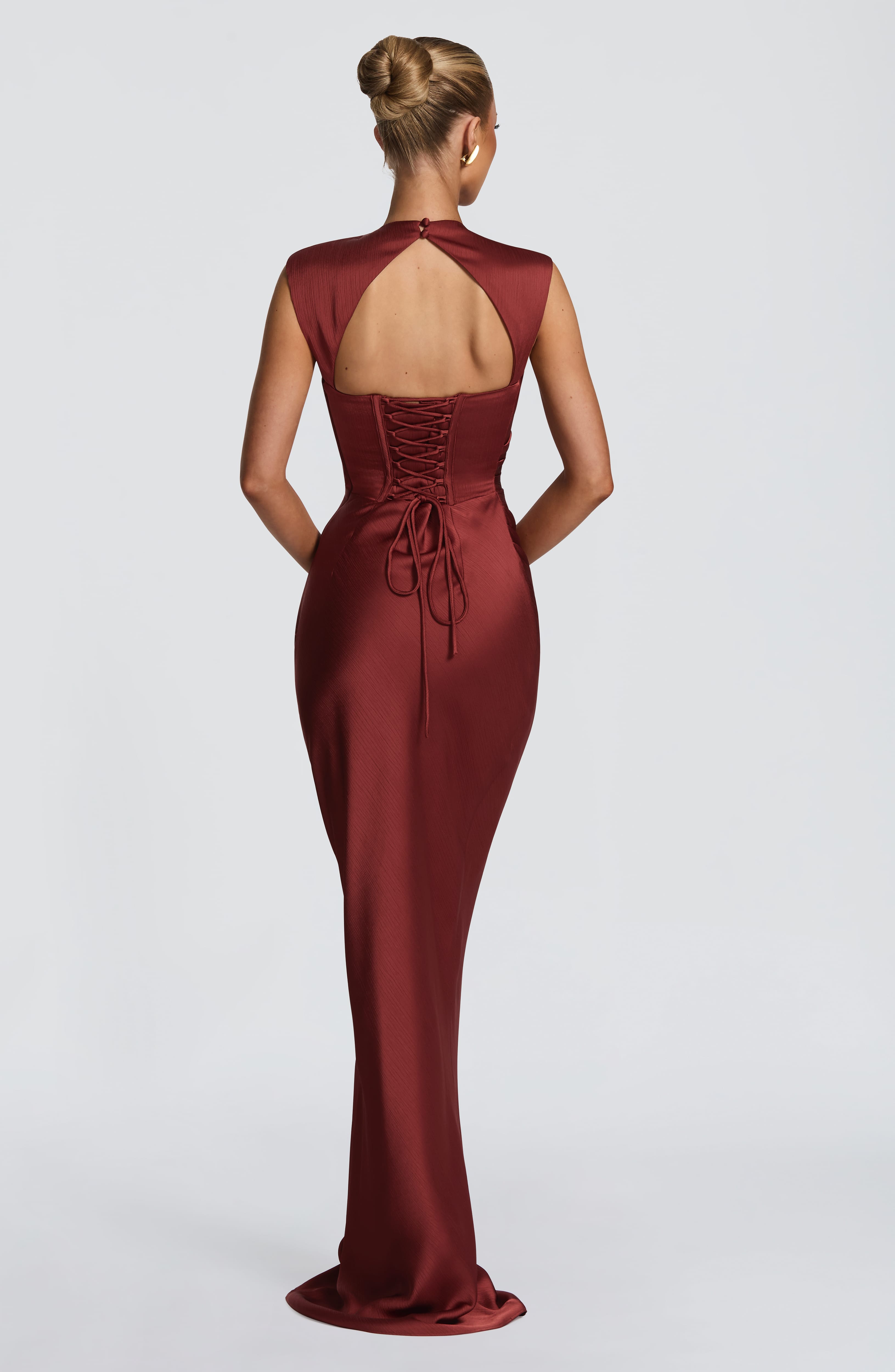 Avielle Maxi Dress - Deep Rust