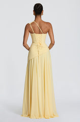 Bianca Maxi Dress - Lemon