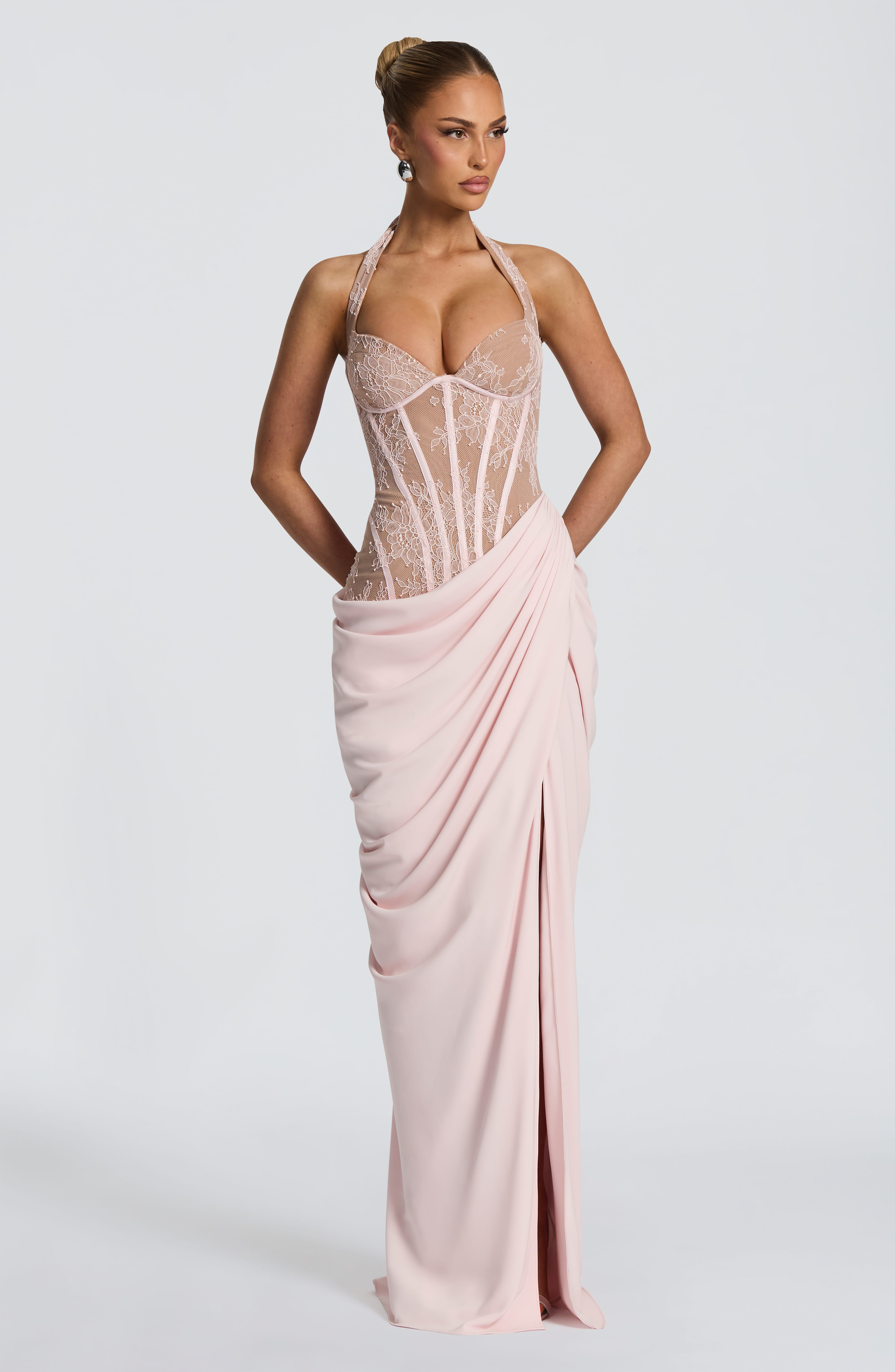 Bonita Maxi Dress - Blush