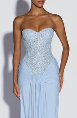 Carina Maxi Dress - Glacier Blue