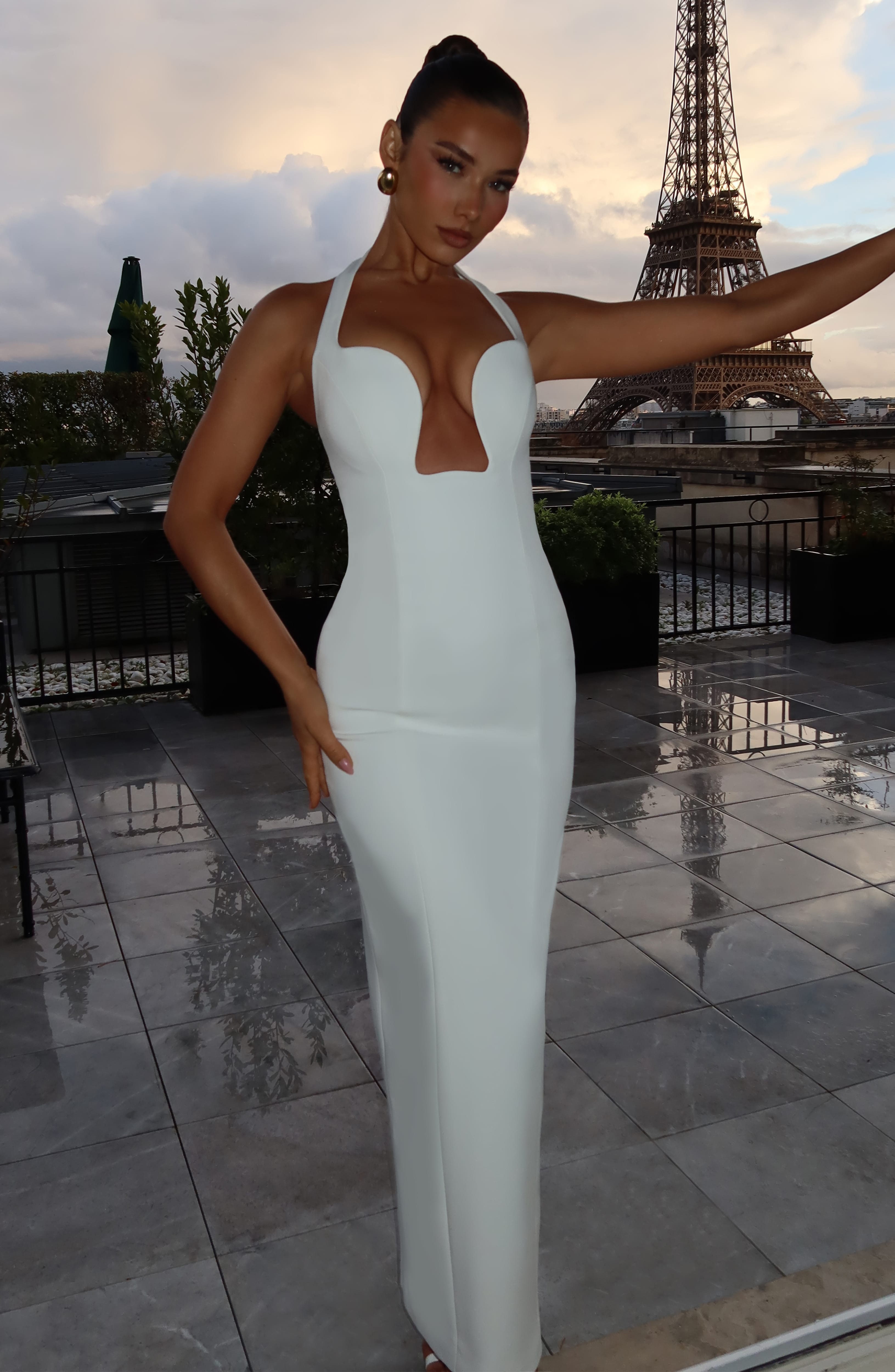 Charlotte Maxi Dress - Ivory