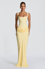 Cornelia Maxi Dress - Lemon
