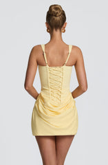 Cornelia Mini Dress - Lemon