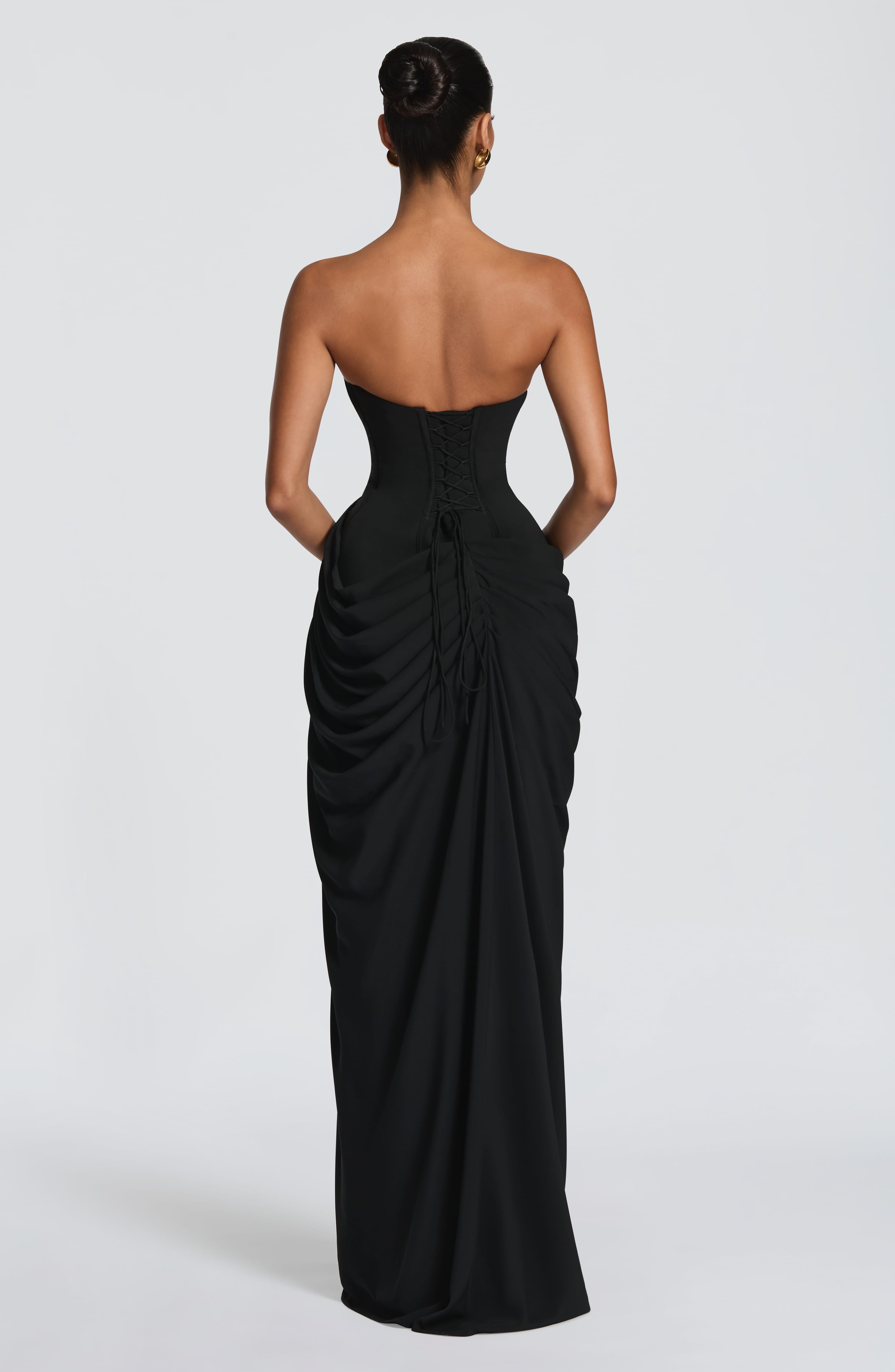 Cyra Maxi Dress - Black