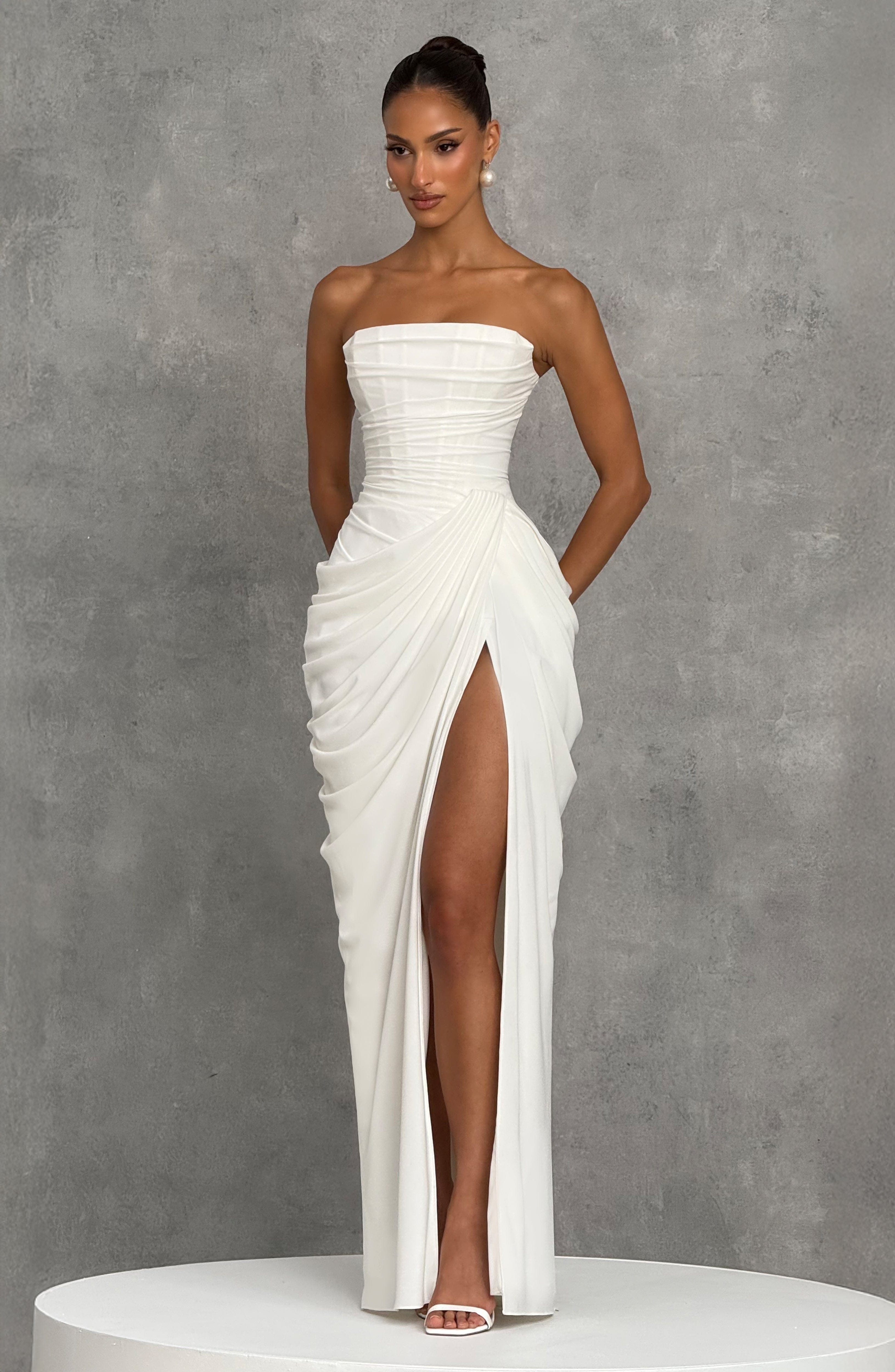 Cyra Maxi Dress - Ivory